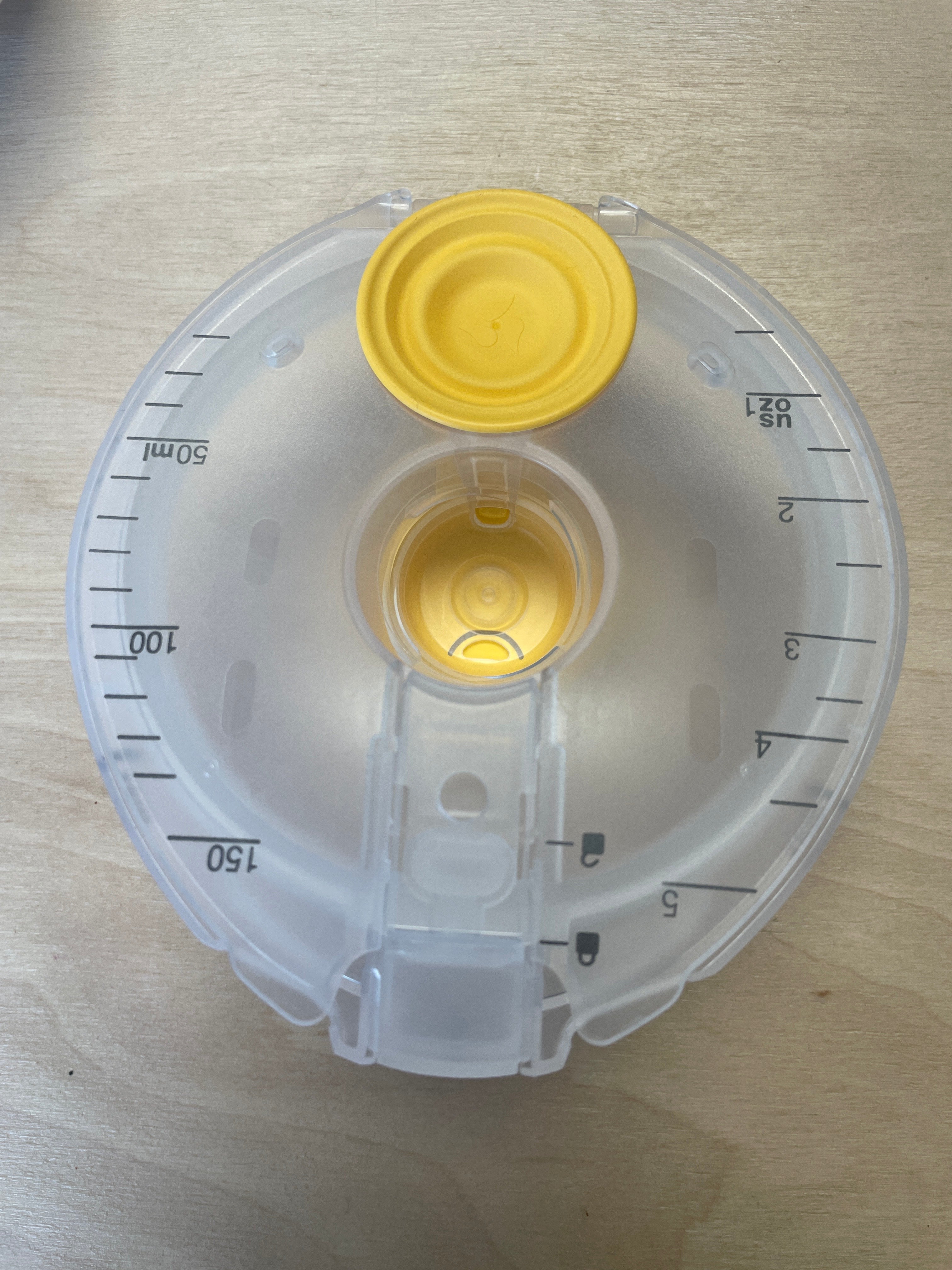 Magic inBra container + valves