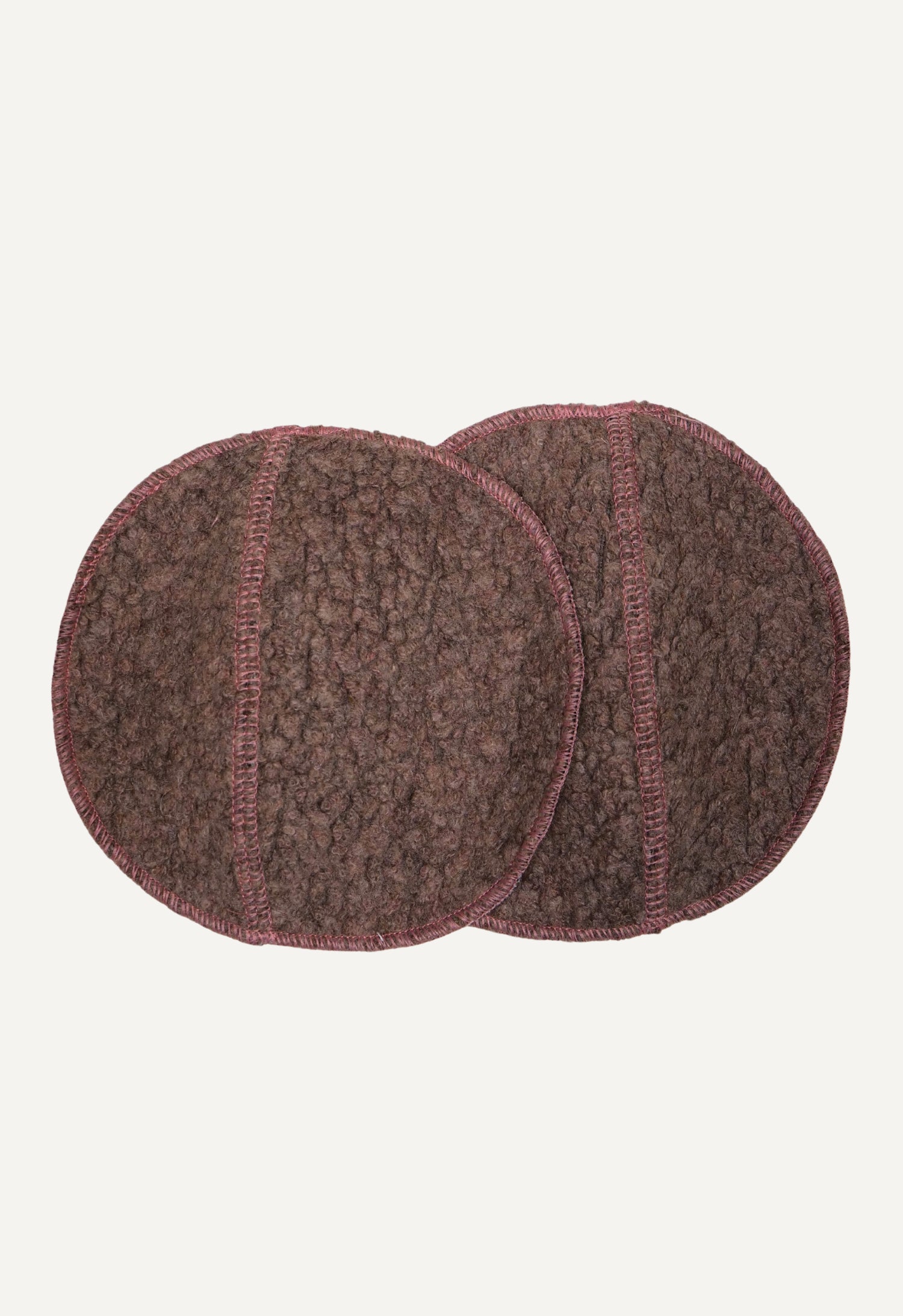 Breast warmers in gerecycleerde wol
