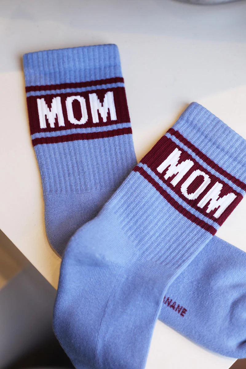 Purple MOM socks