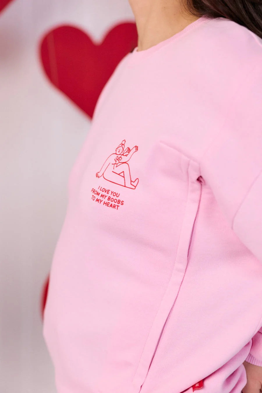 I Love You Breastfeeding Sweatshirt
