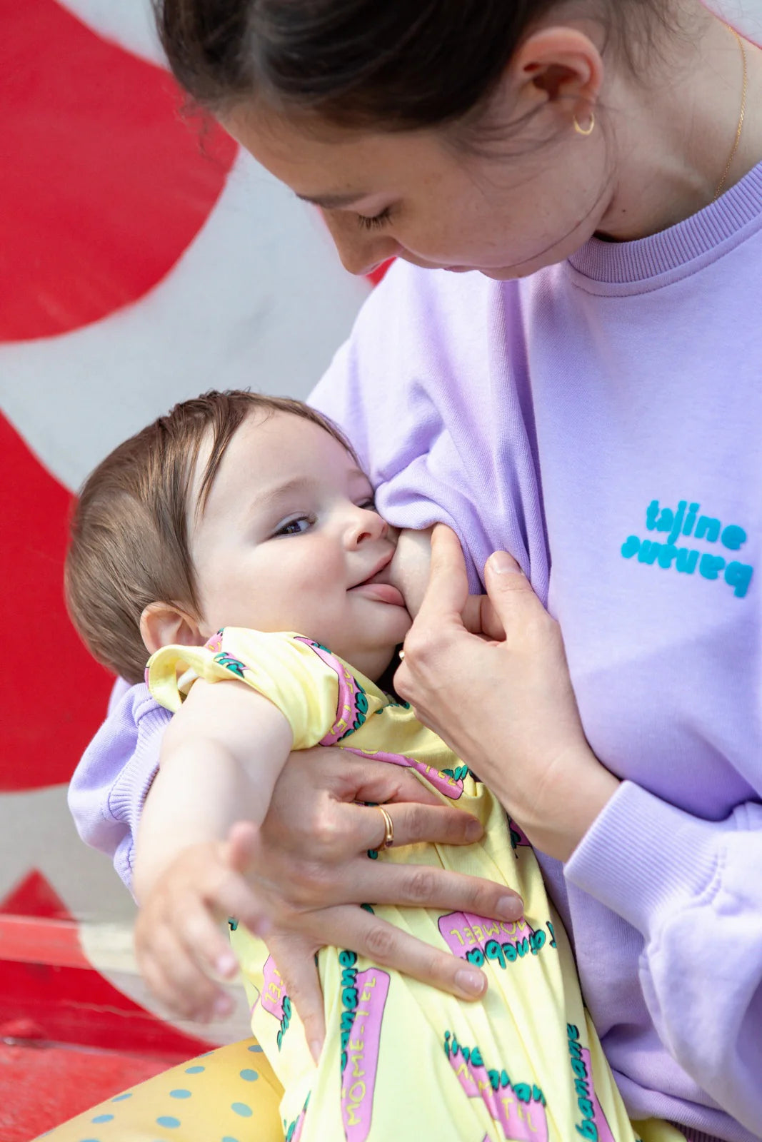 P'allaite Sweatshirt Purple