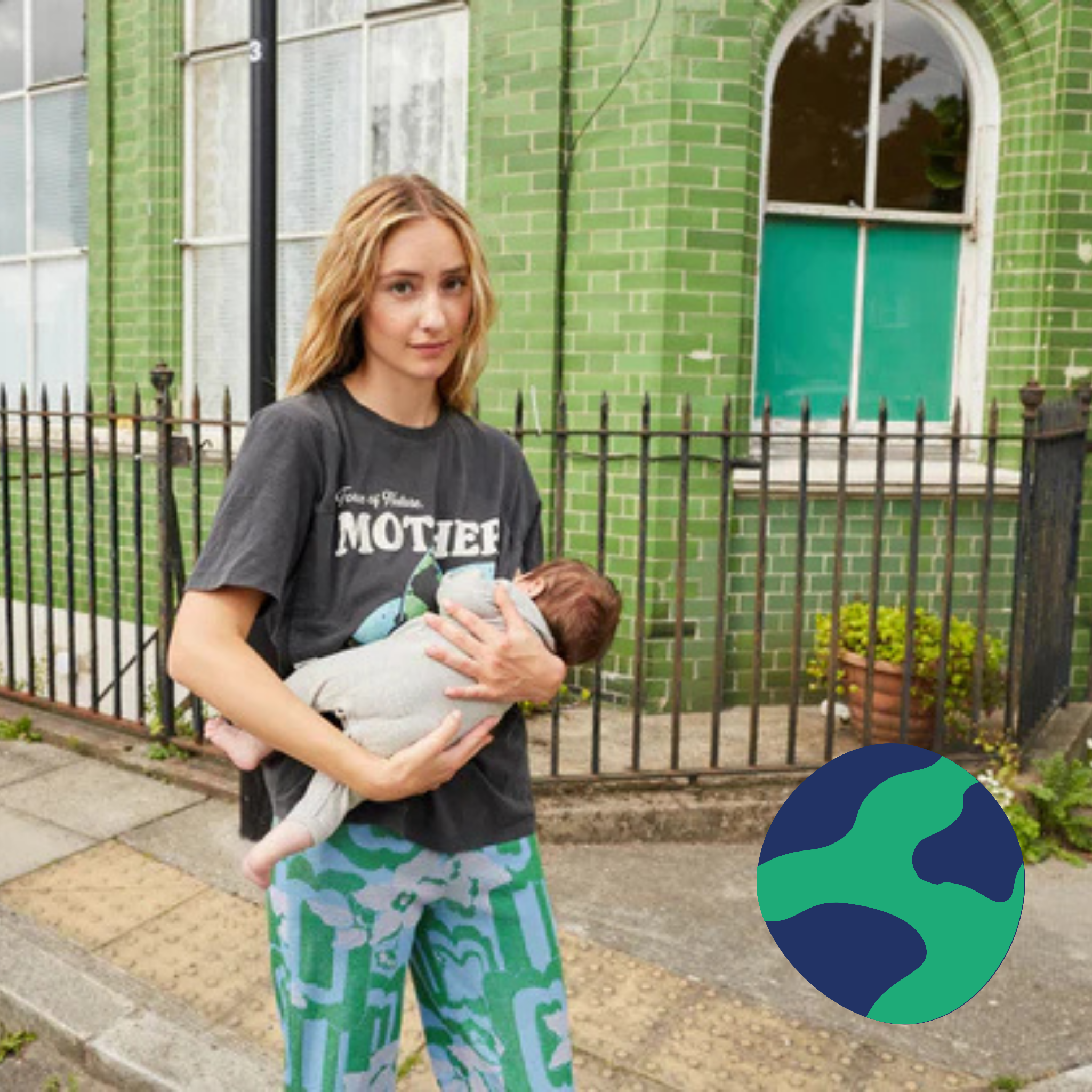Borstvoedingst-shirt Mother Earth