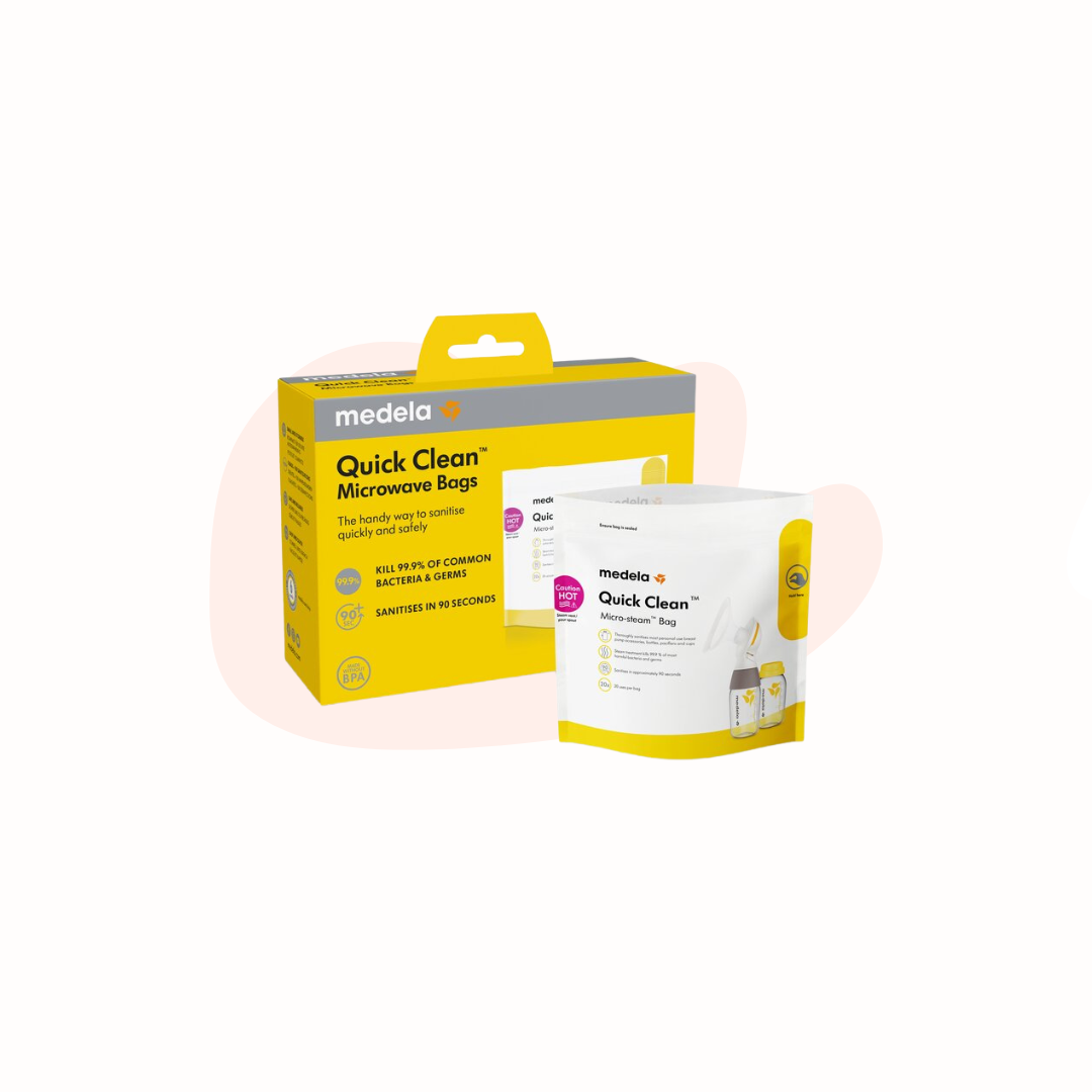 Quick Clean™ magnetronsterilisatiezakken - Medela