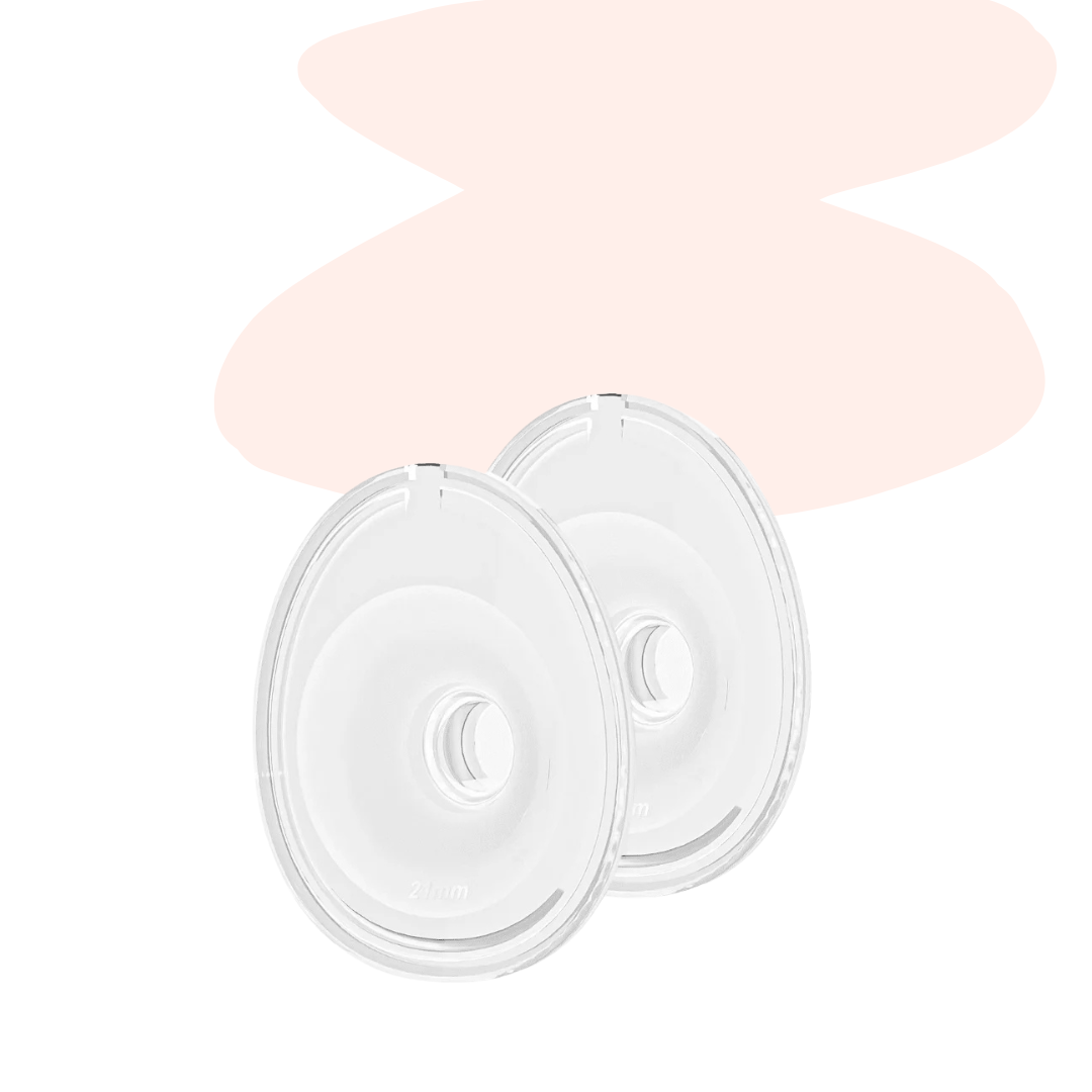 Borstschild Youha Evera maat 21 mm (per 2)