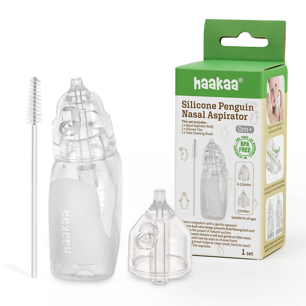 Haakaa Silicone Pinguïn Neusreiniger