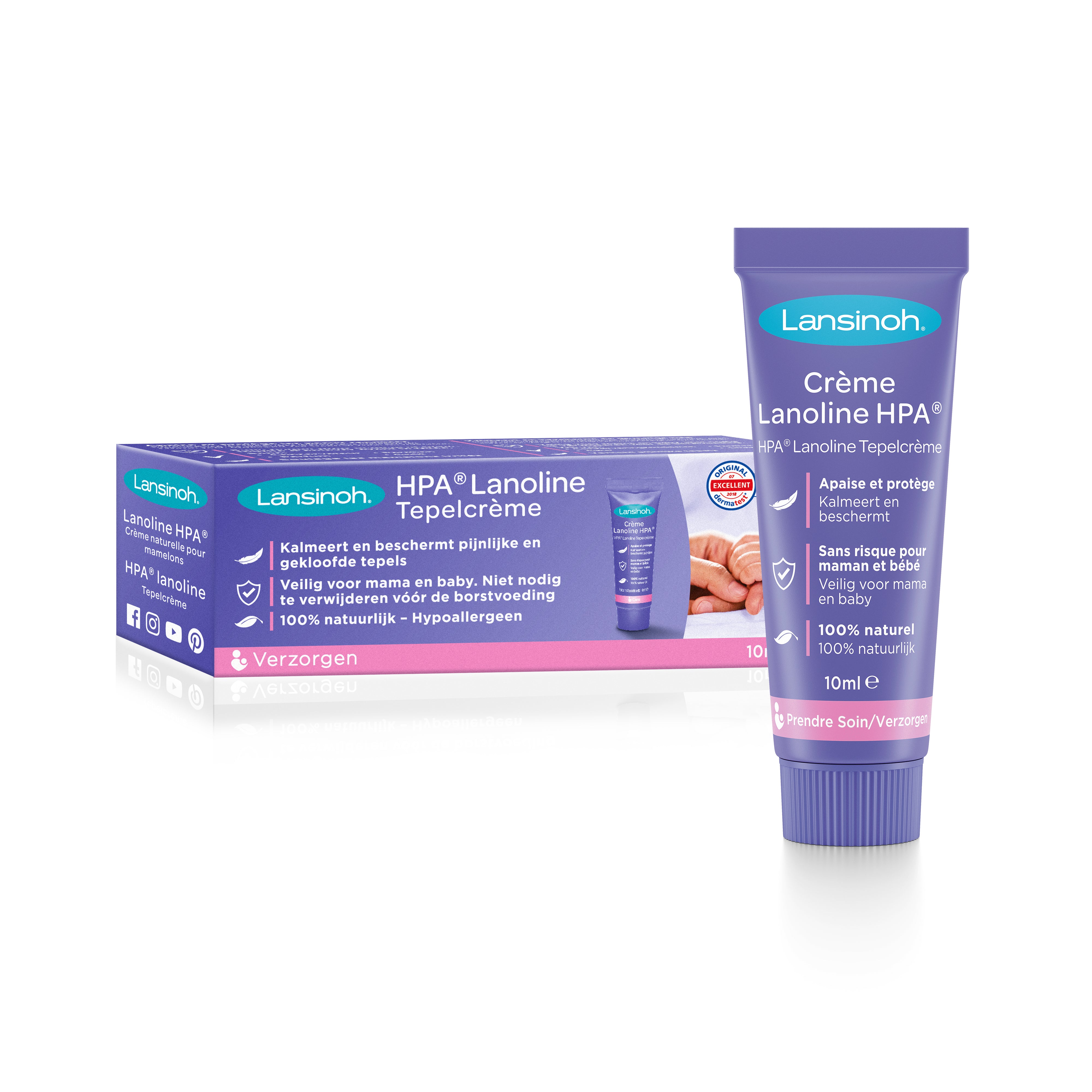 Lanoline tepelcrème HPA 10ml