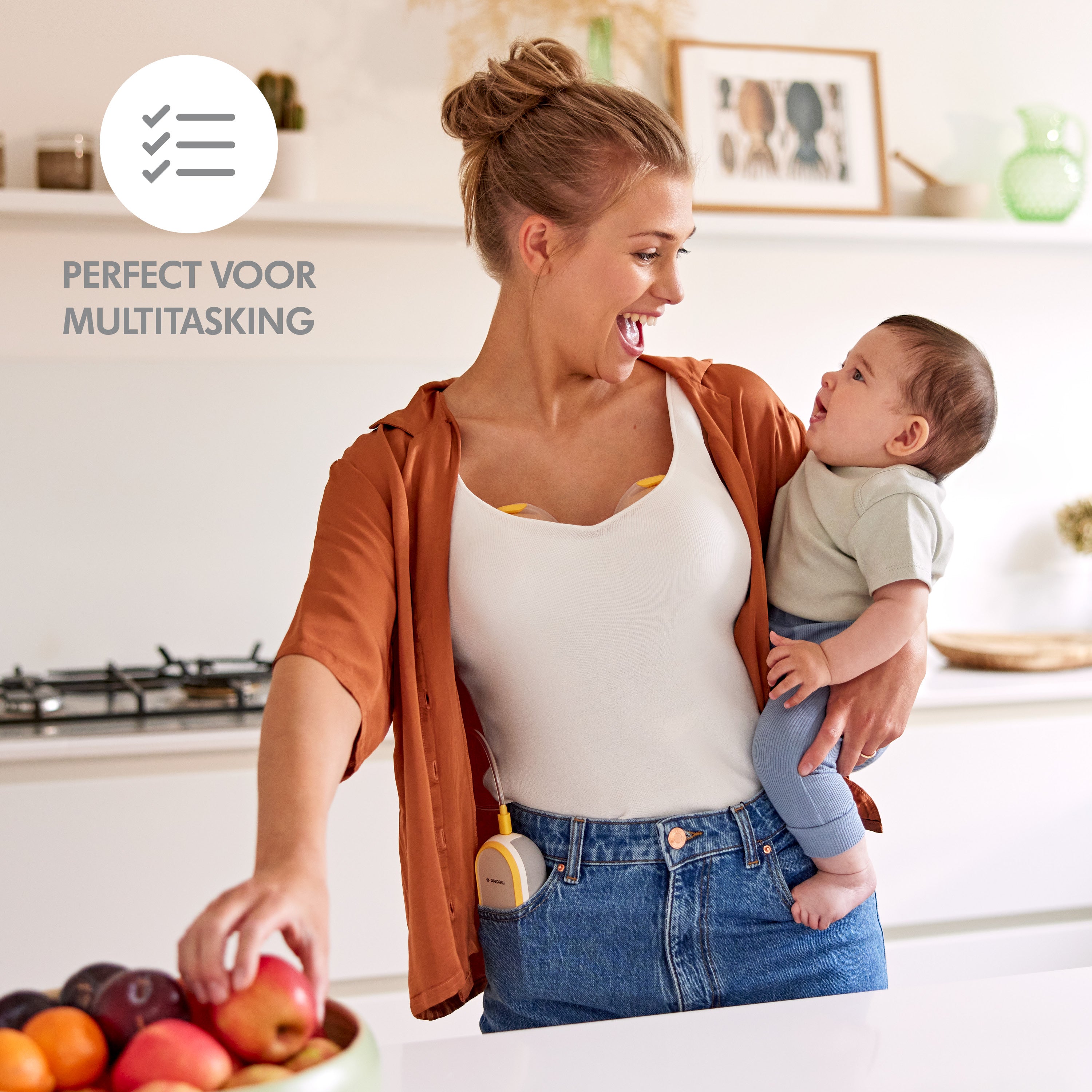 Freestyle Hands-Free- dubbelzijdige borstkolf