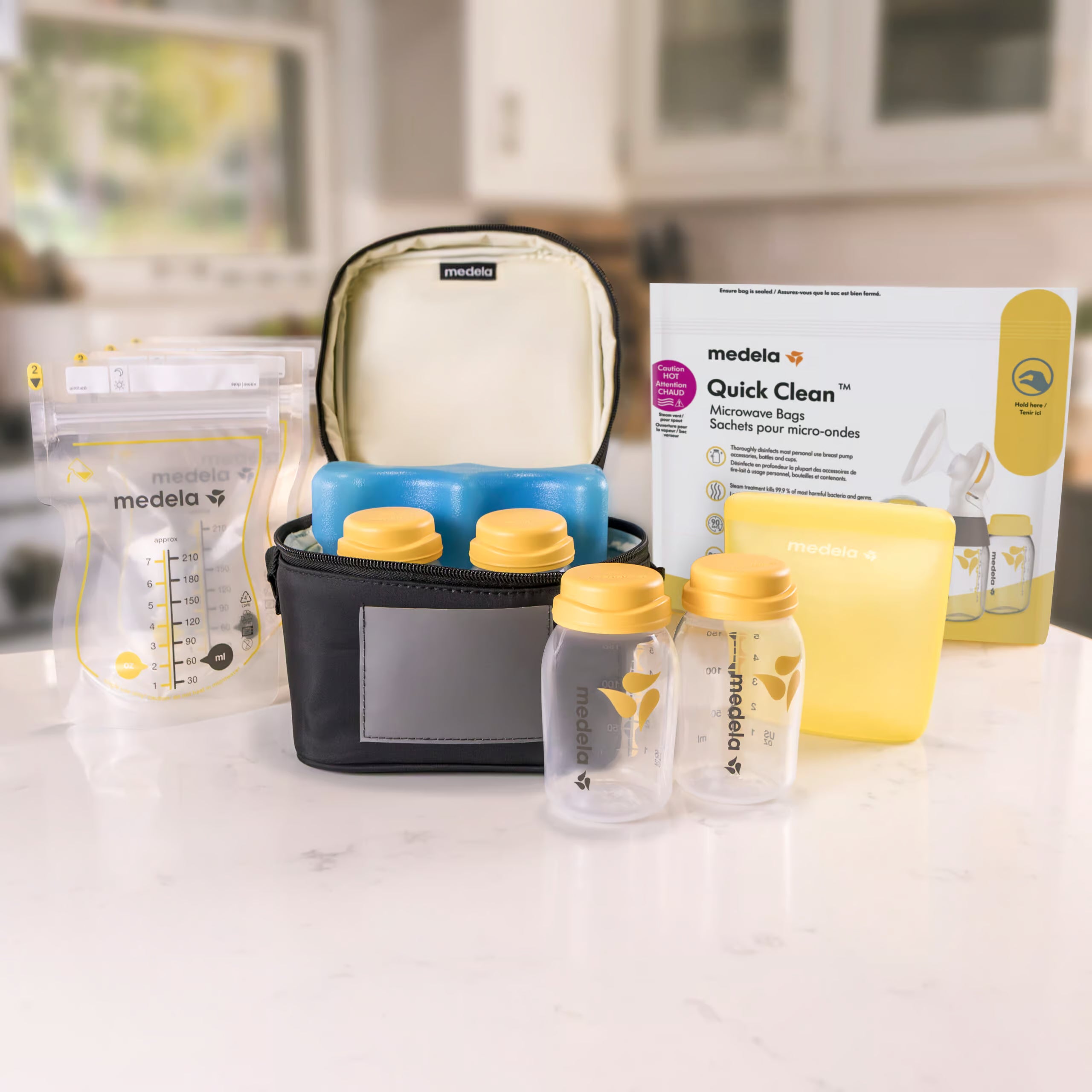 All-in-One Moedermelk Bewaarset