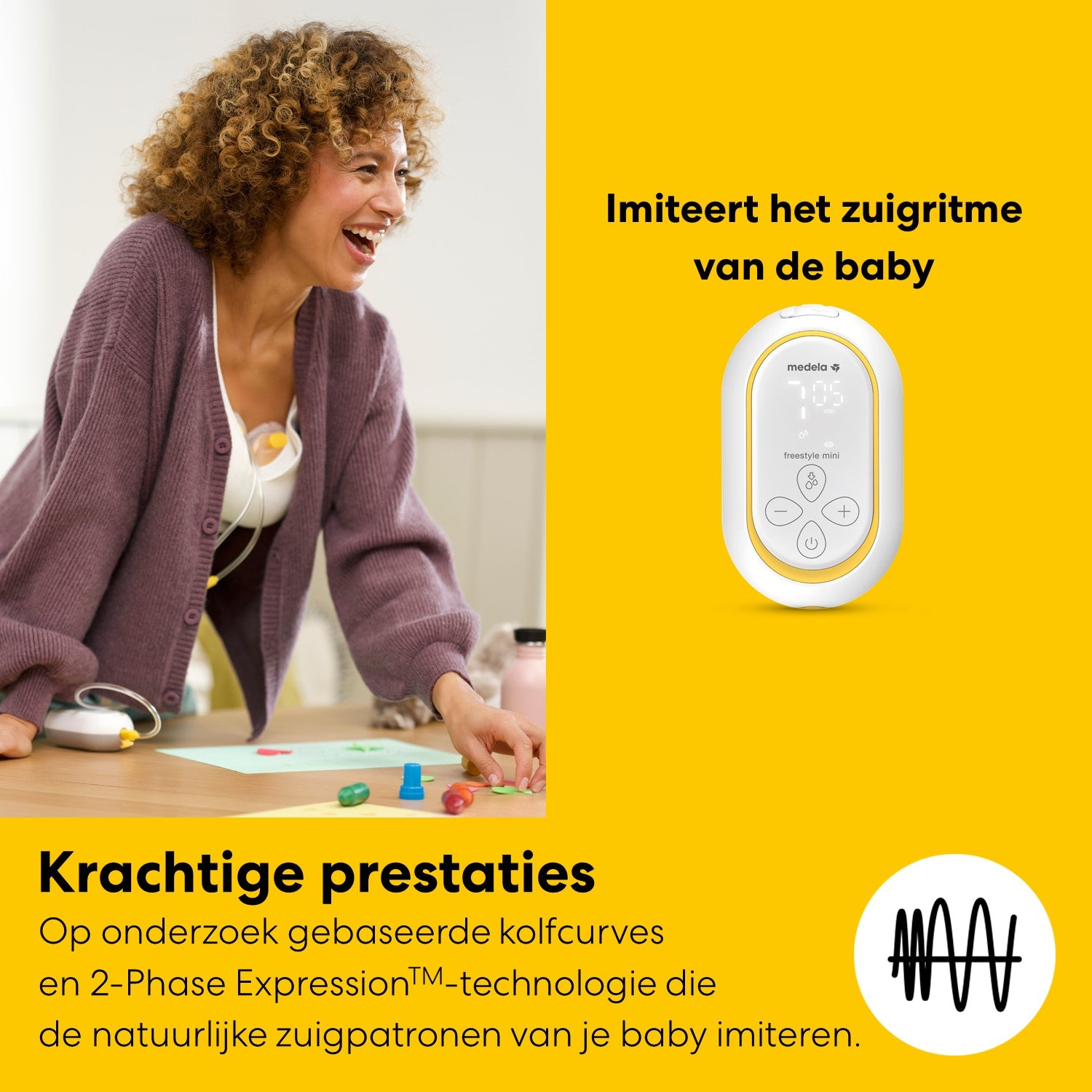 Medela Freestyle™ Mini Hands-free dubbele elektrische borstkolf