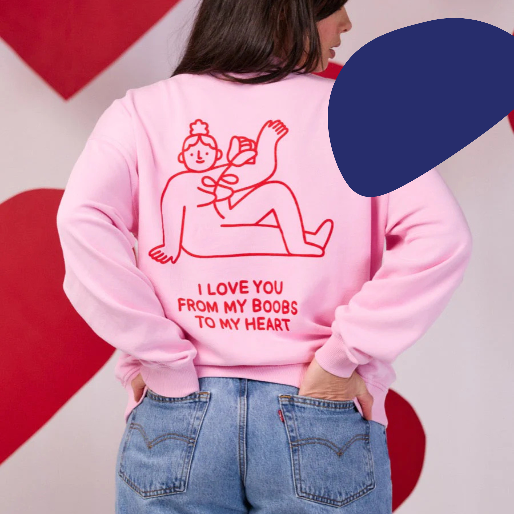I Love You Breastfeeding Sweatshirt