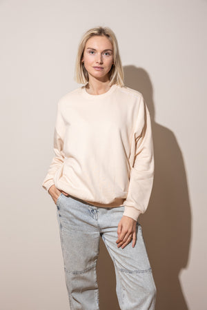 Latte Mamiato - Borstvoedingsweater - Beige