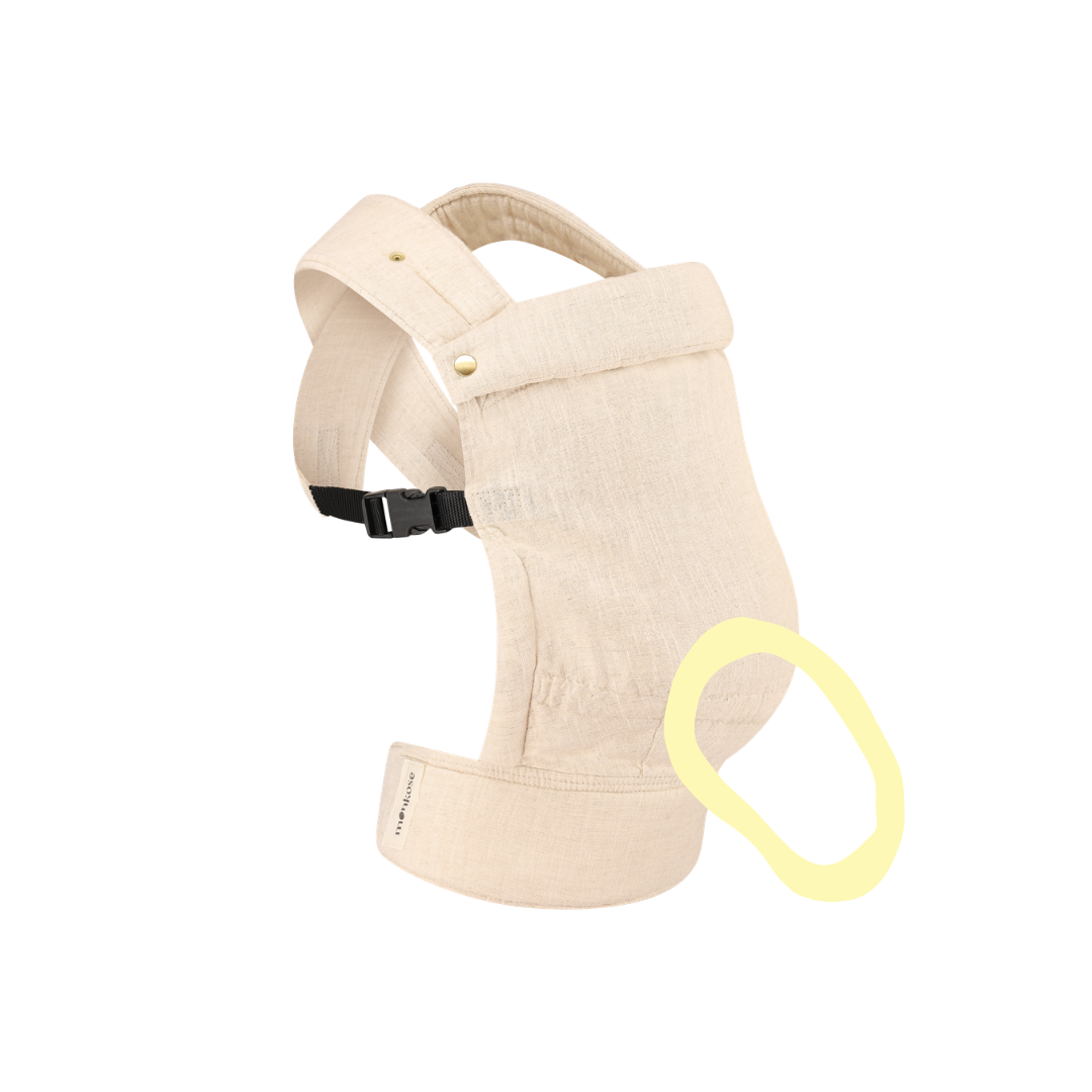 Monkose - Heiwa babydraagzak Linen Oat