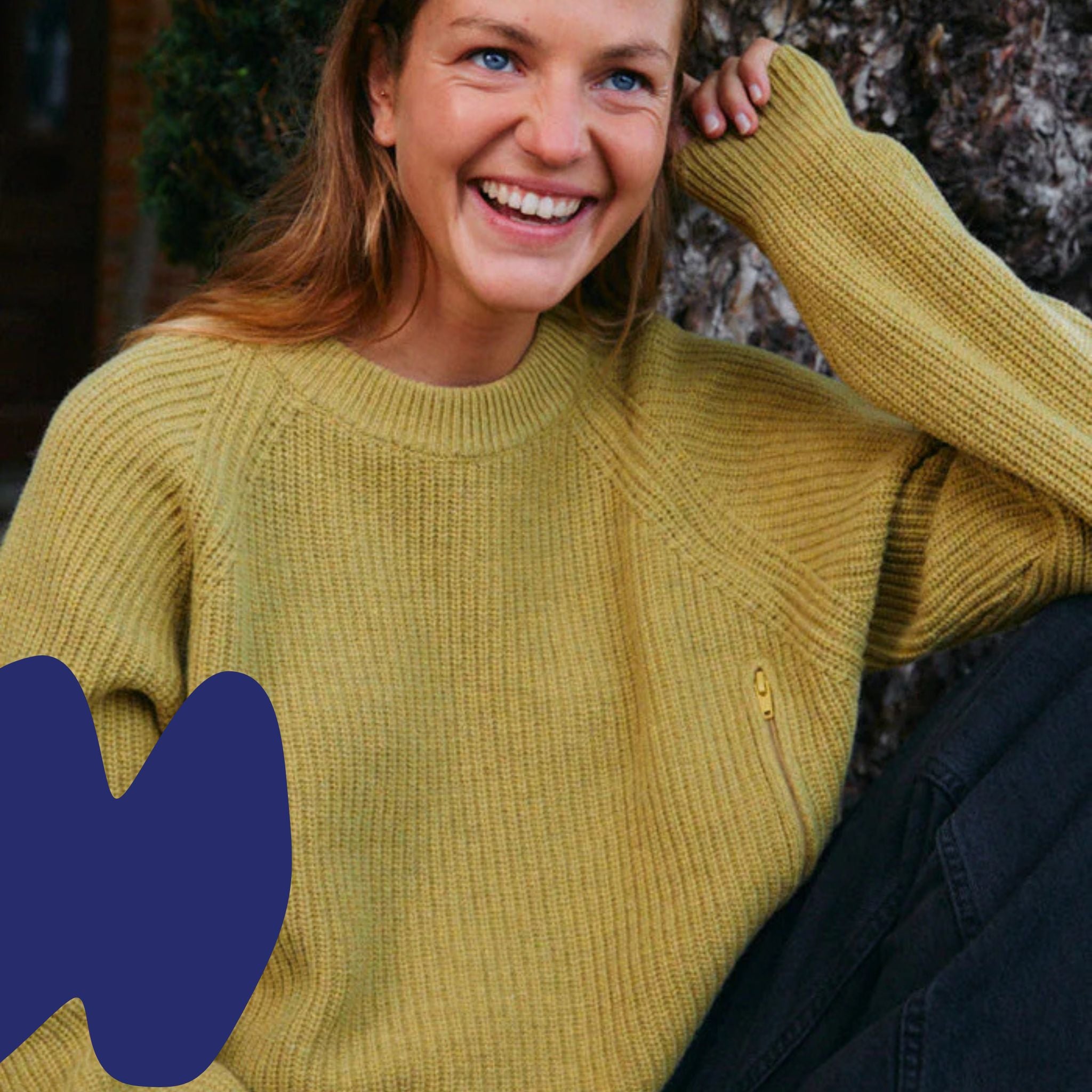 Pull up Knitted Breastfeeding Sweater