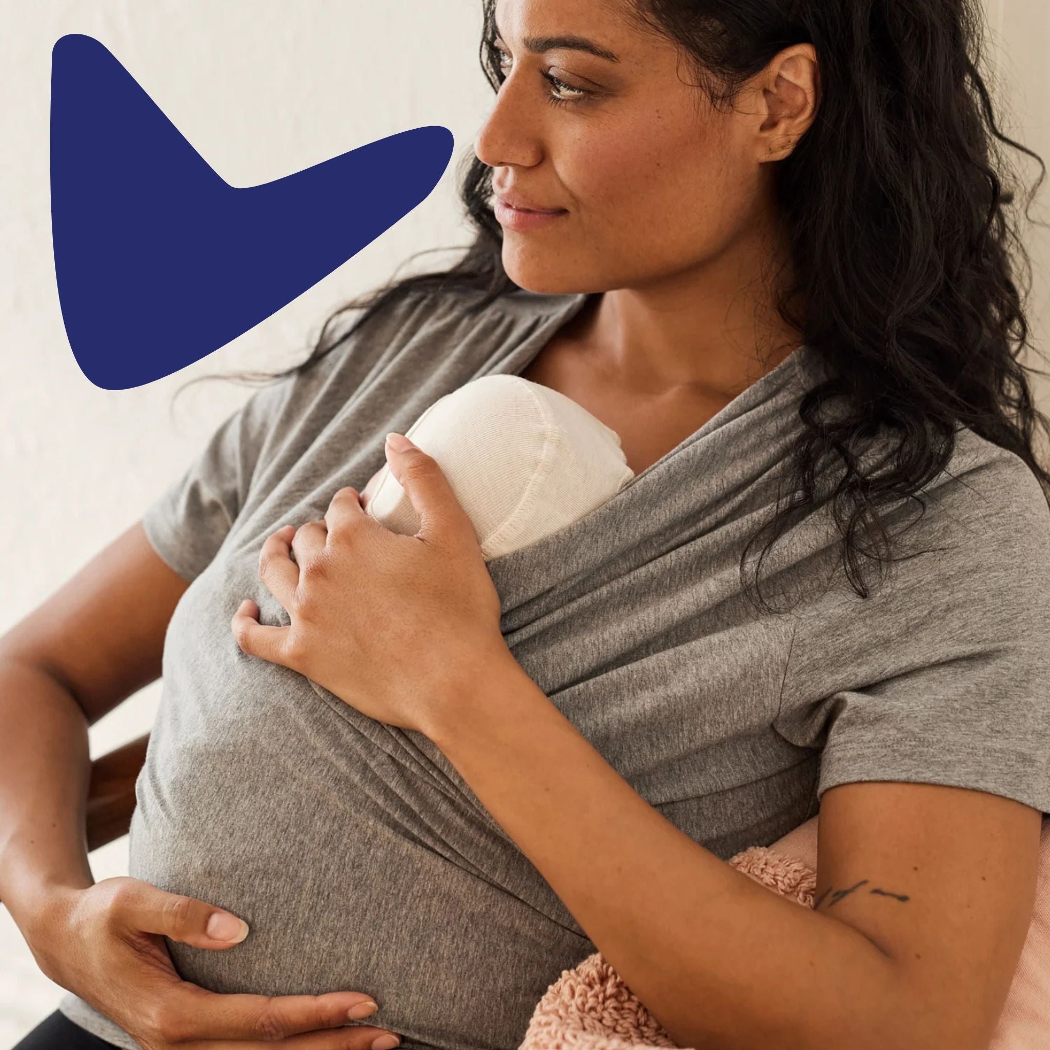 Skin to skin T-shirt - Grey Melange