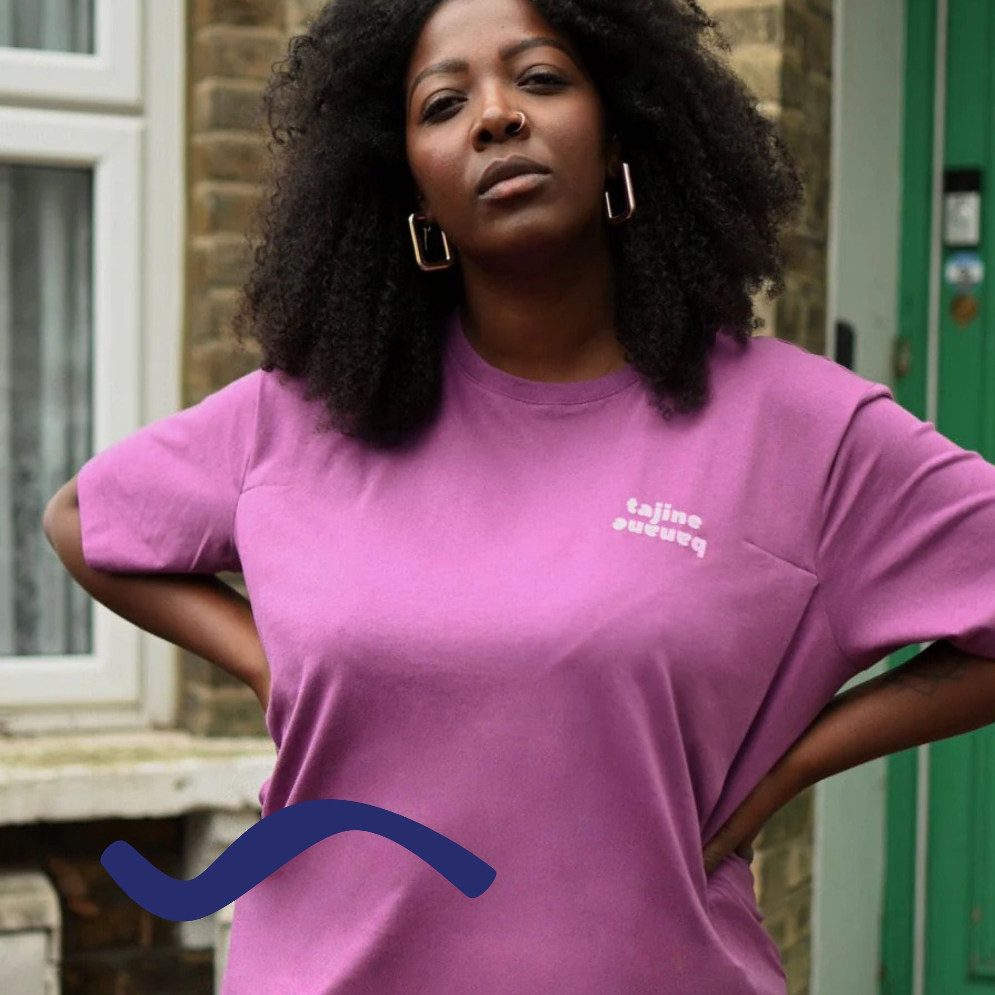 La p'allaite Breastfeeding T-shirt Purple