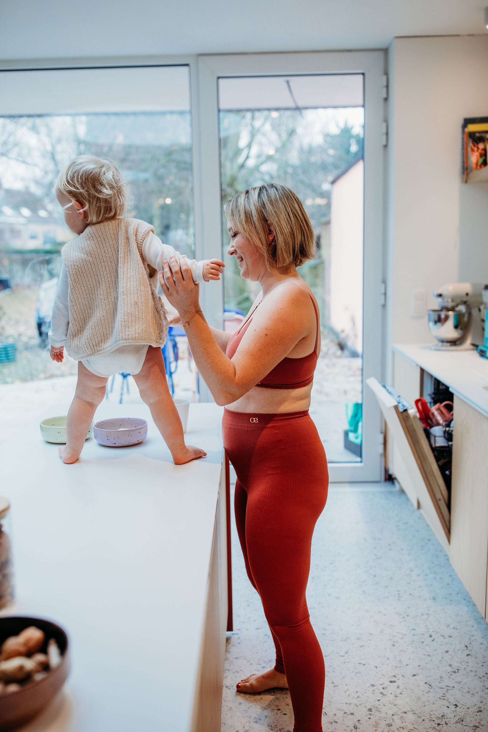 Cache Coeur - Zoé legging zwangerschap en postpartum