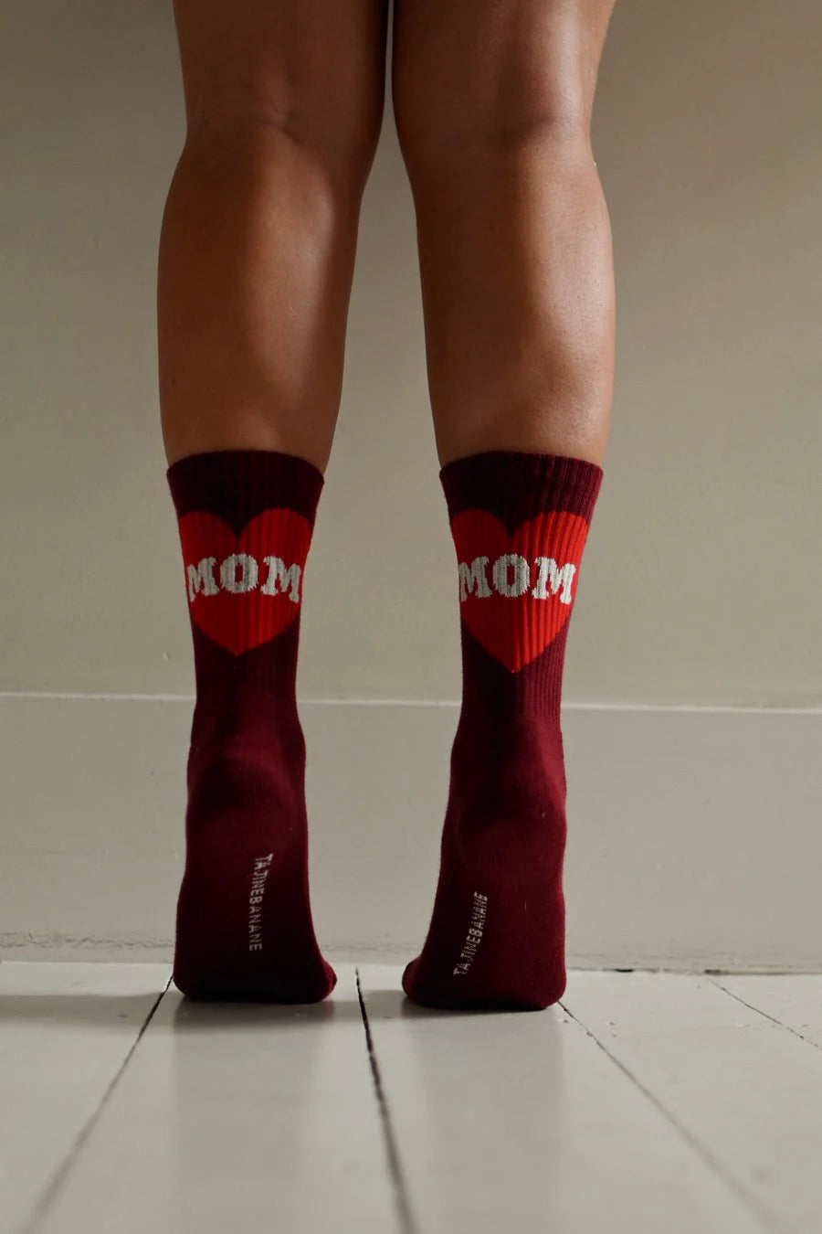 Bordeaux MOM Socks