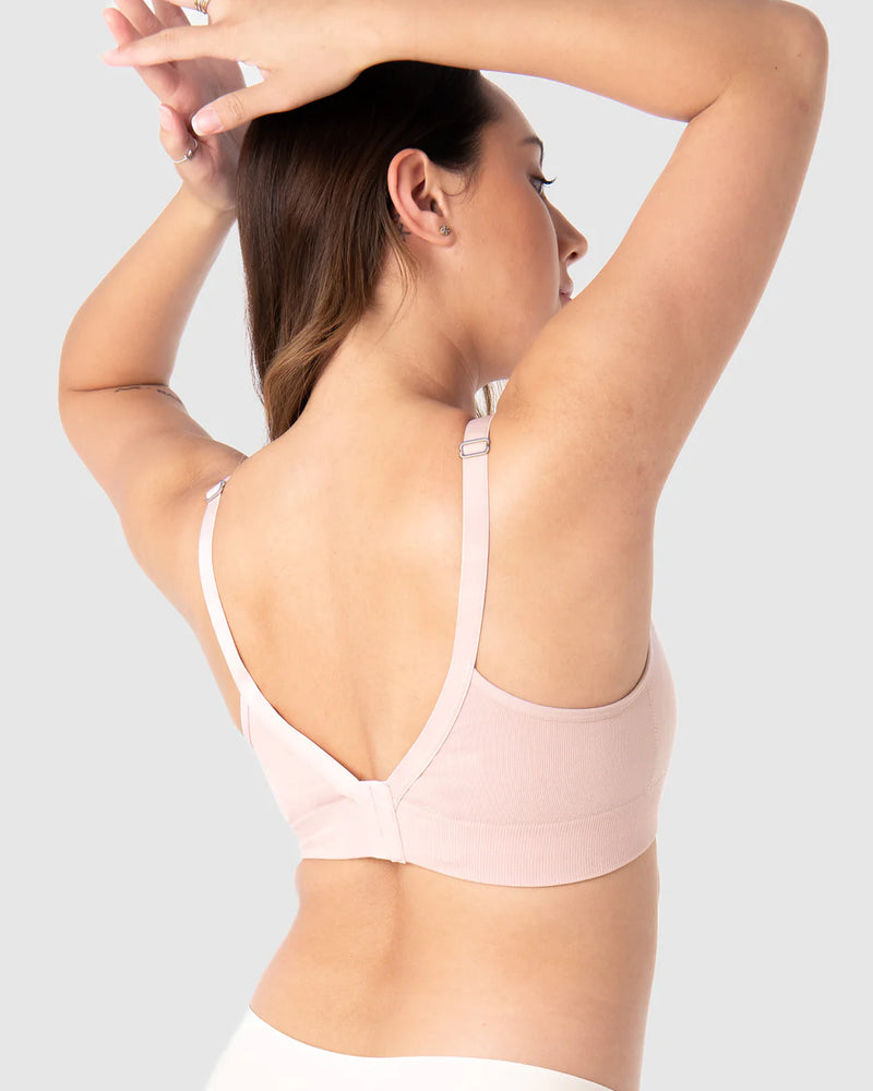 Caress Seamfree Bamboo Multifit Bra - Lotus pink