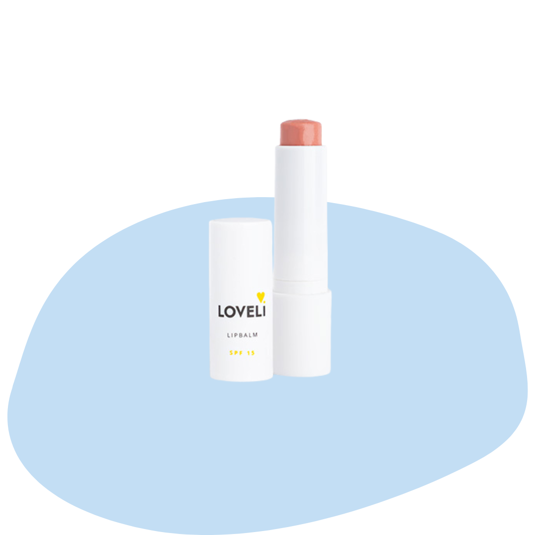 vegan lipbalm SPF15 loveli