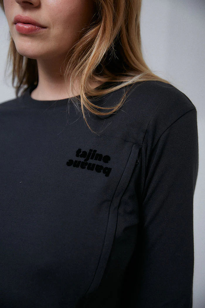 Black La P'allaite - Borstvoedingsjurk