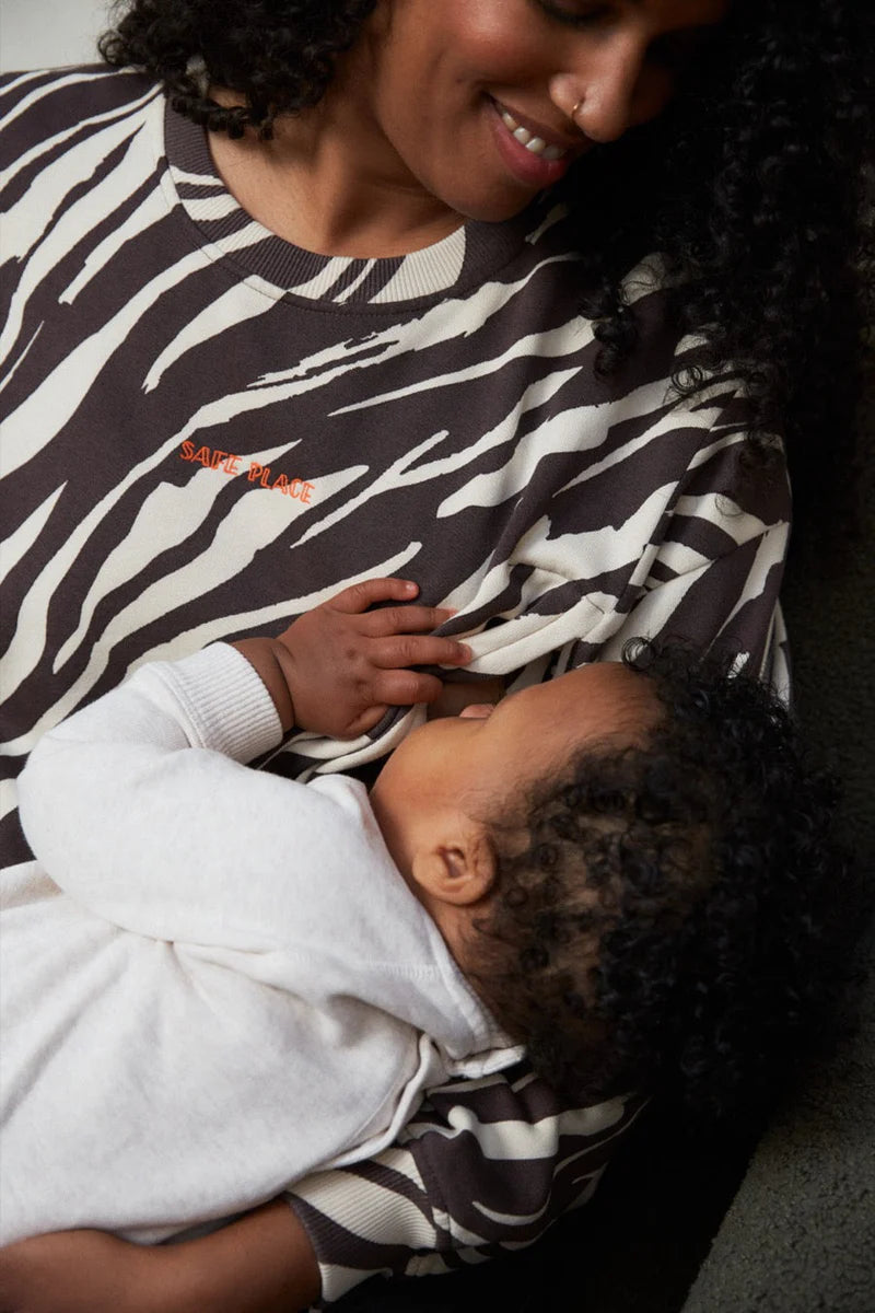 Wild borstvoedingssweater tajine banane