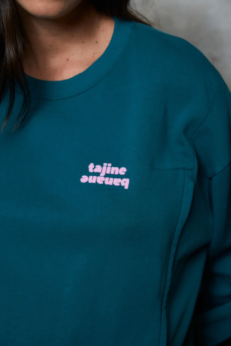 P'allaite Sweatshirt Emerald - Tajine Banane