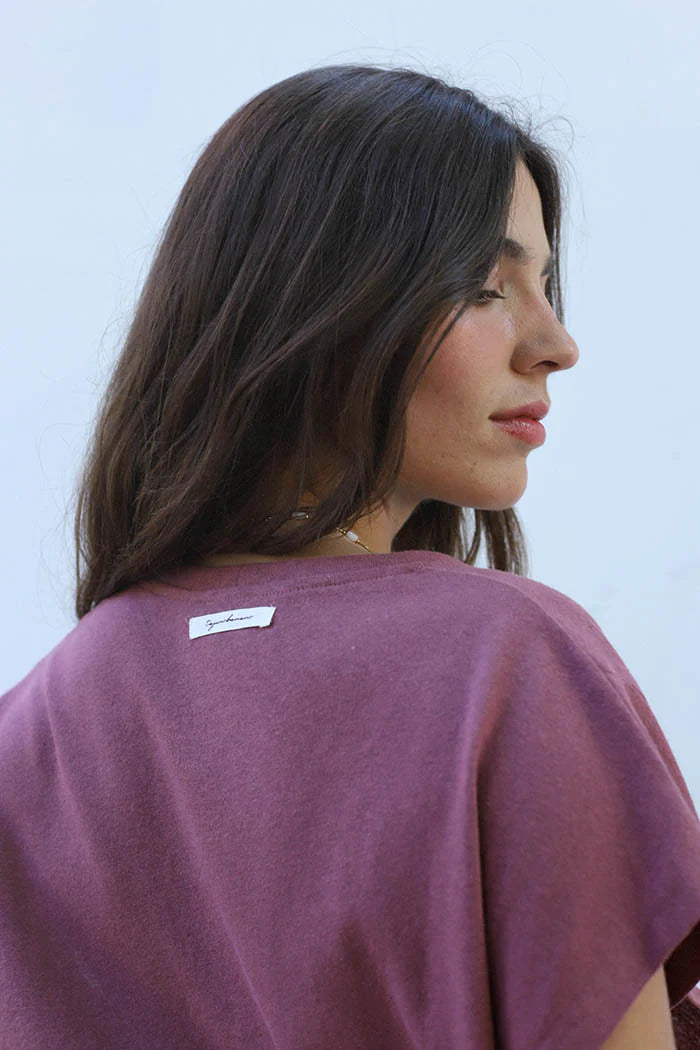 Lin'déclassable Açai borstvoedingst-shirt