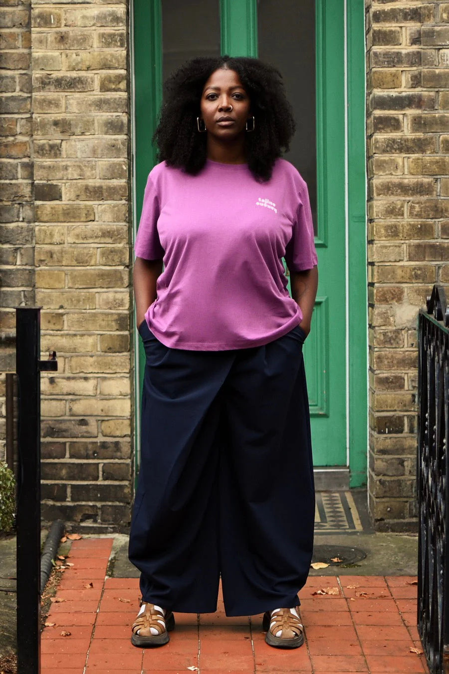 La p'allaite Breastfeeding T-shirt Purple