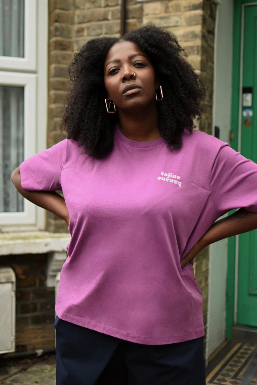 La p'allaite Breastfeeding T-shirt Purple