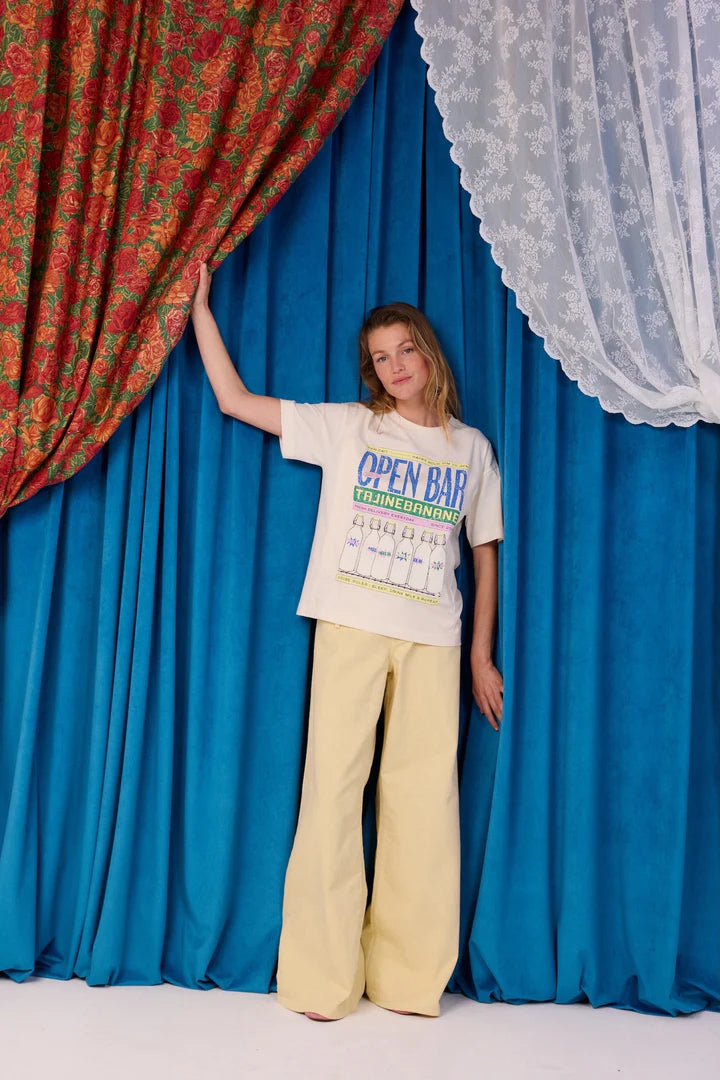 Open Bar Graphic borstvoedings T-shirt