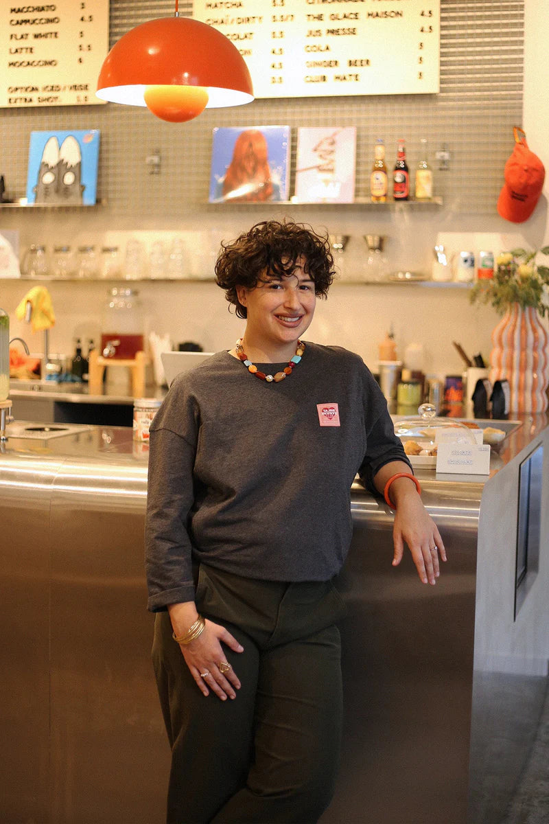 Tajinebanane Lovers borstvoedingsT-Shirt antraciet (pre order)