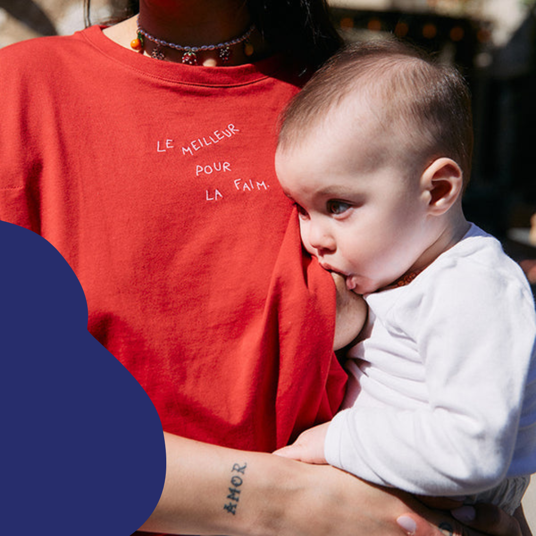 Le Meilleur pour la Faim - Borstvoedingst-shirt