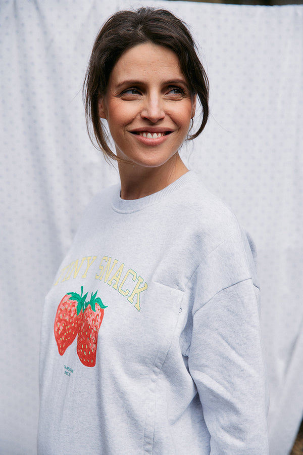 Tiny snack - Borstvoedingssweatshirt