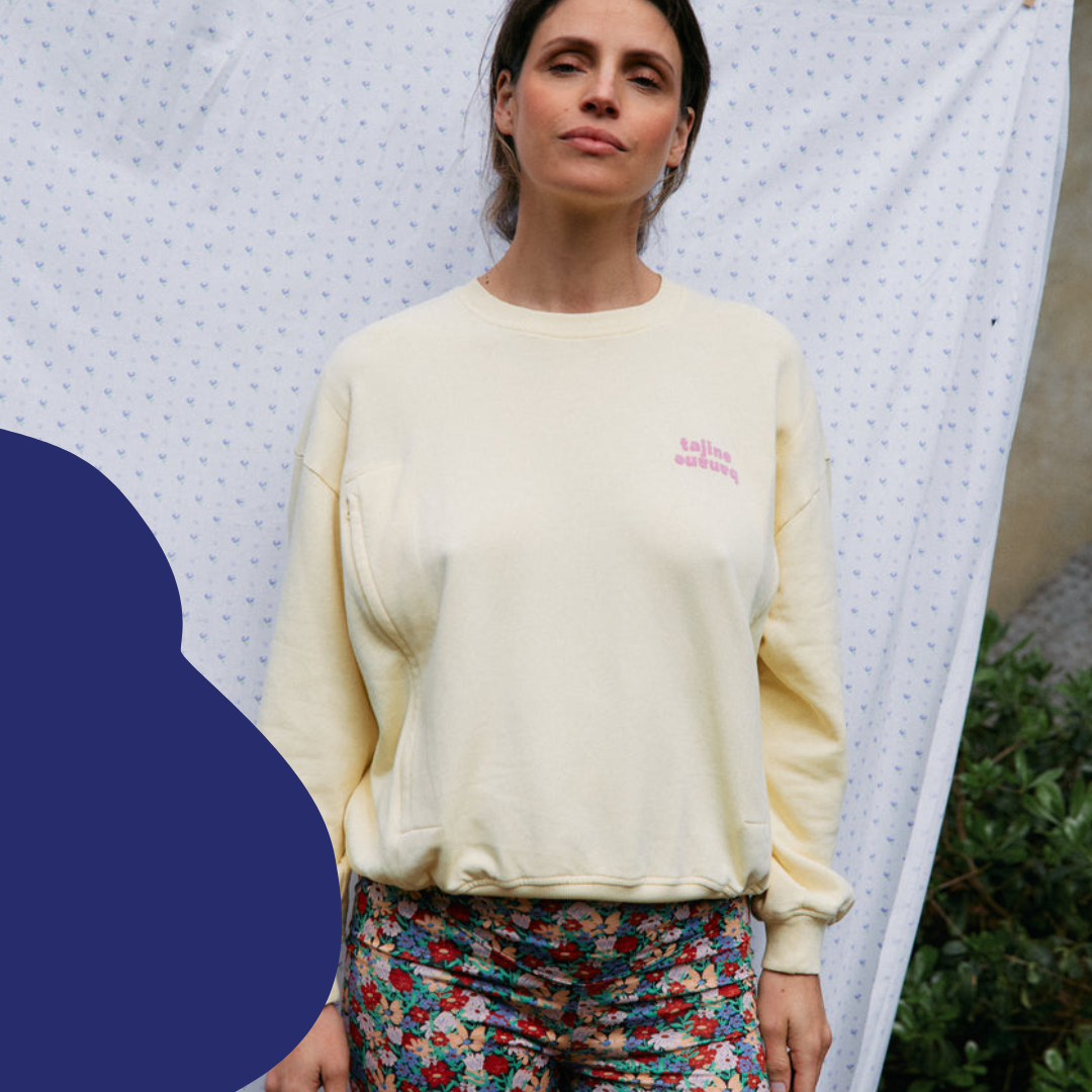 P'allaite - Borstvoedingssweatshirt
