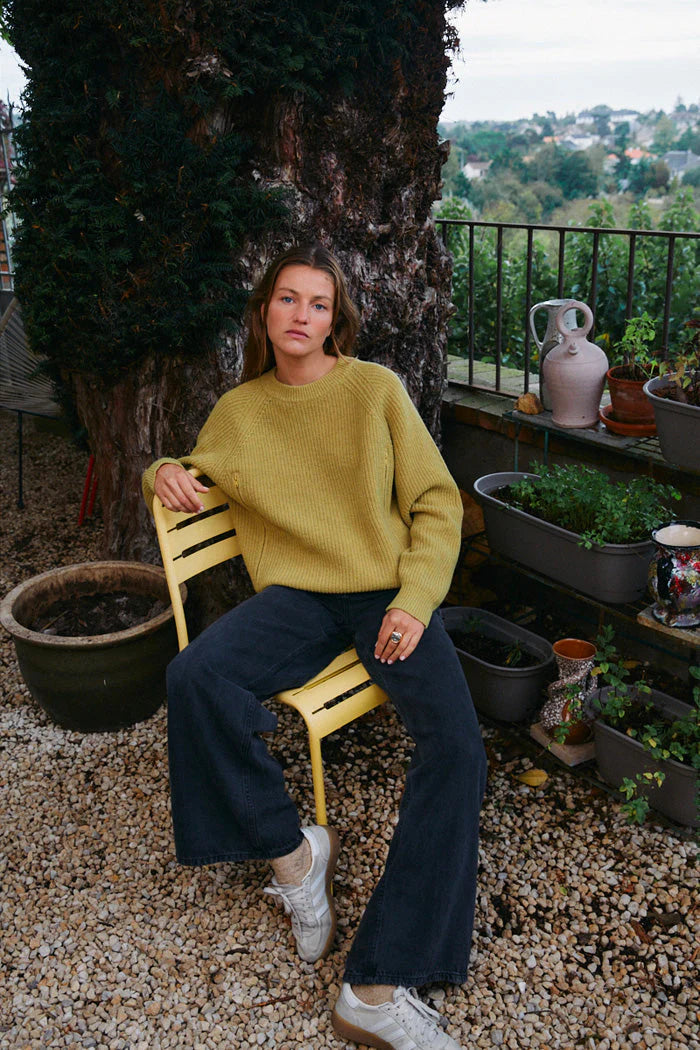 Pull up Knitted Breastfeeding Sweater