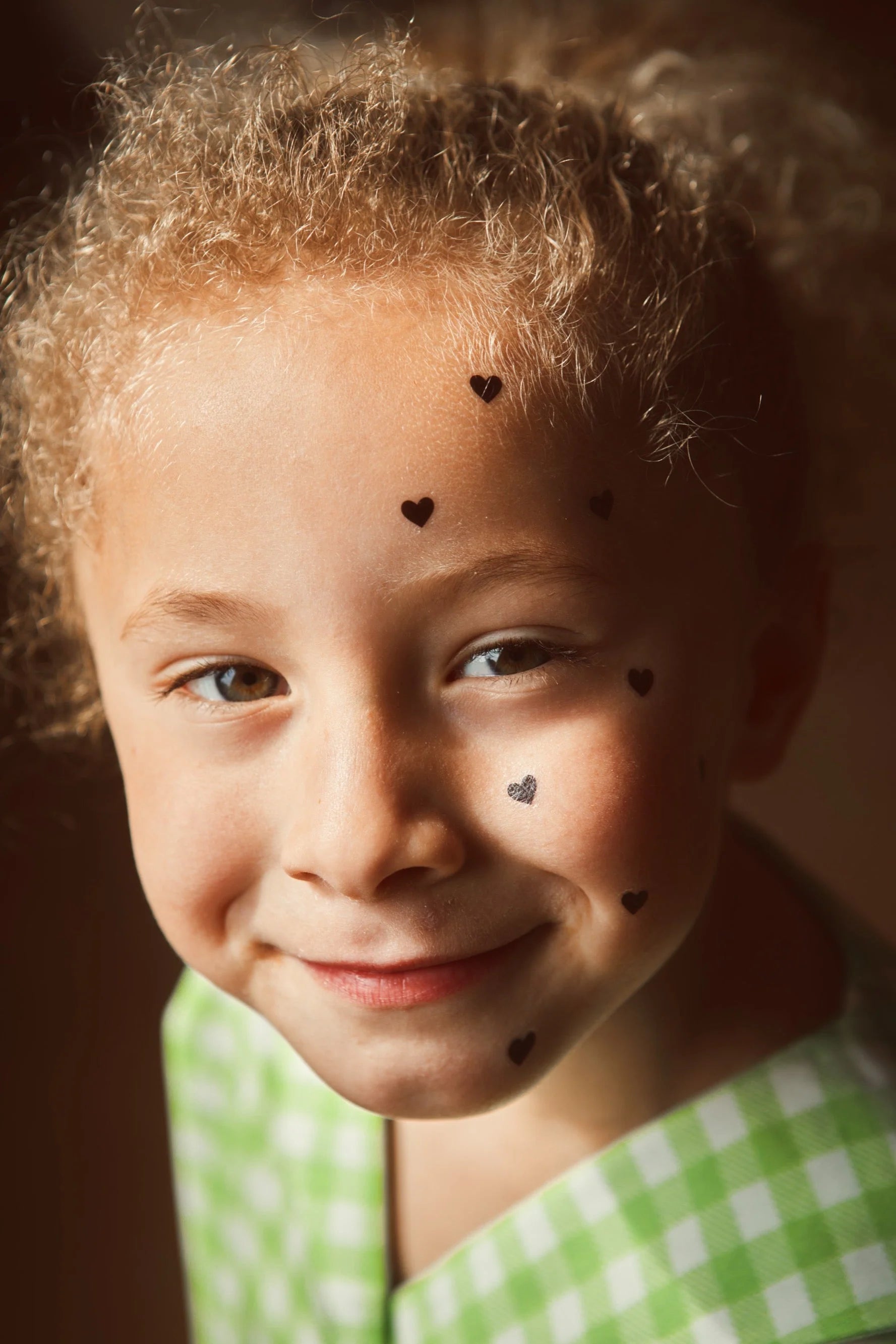 Hartjes tattoos - knuffelknop