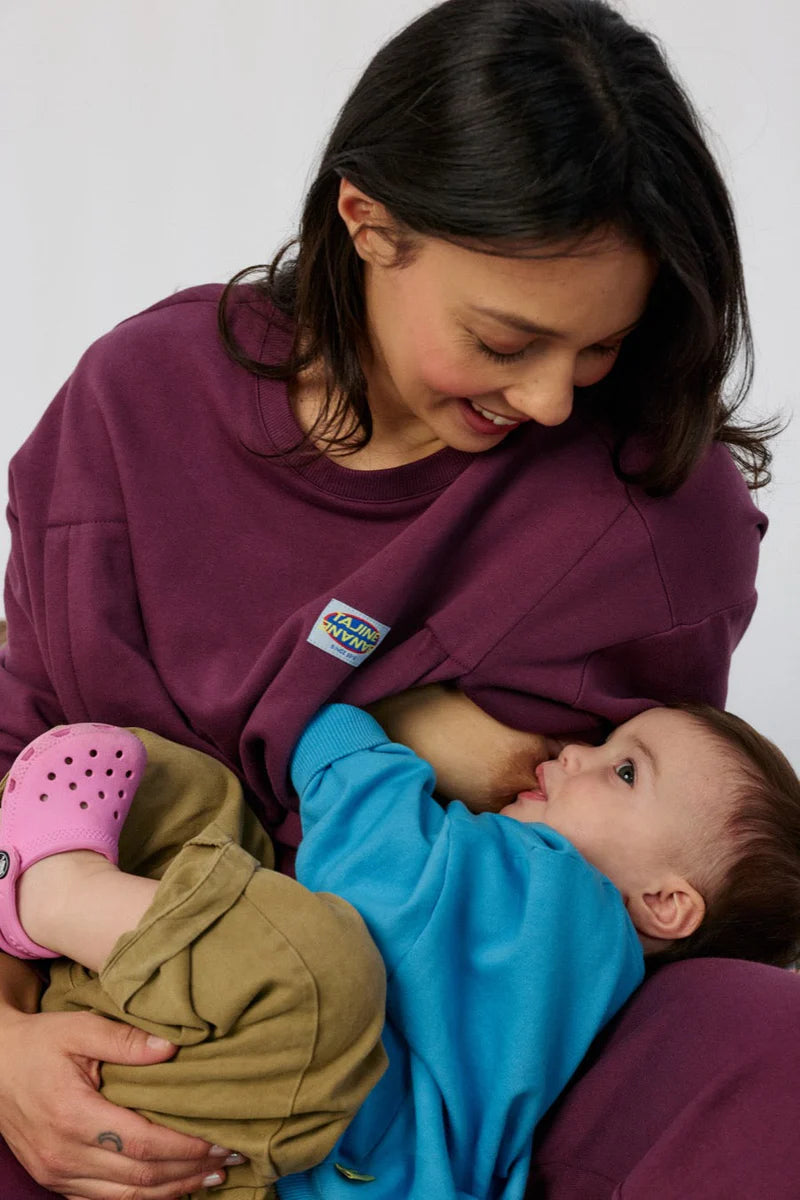 Jumpsuit borstvoeding 'Lait it be' (pre order)