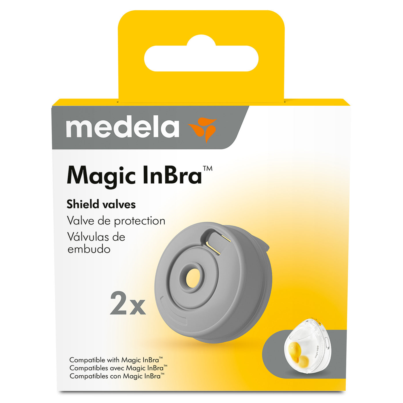Magic inBra shield valves