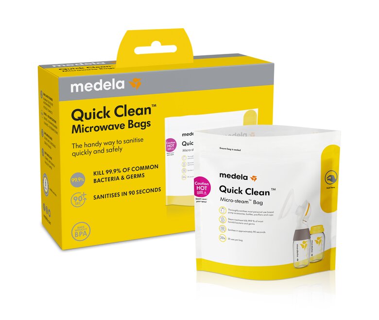 Quick Clean™ magnetronsterilisatiezakken - Medela
