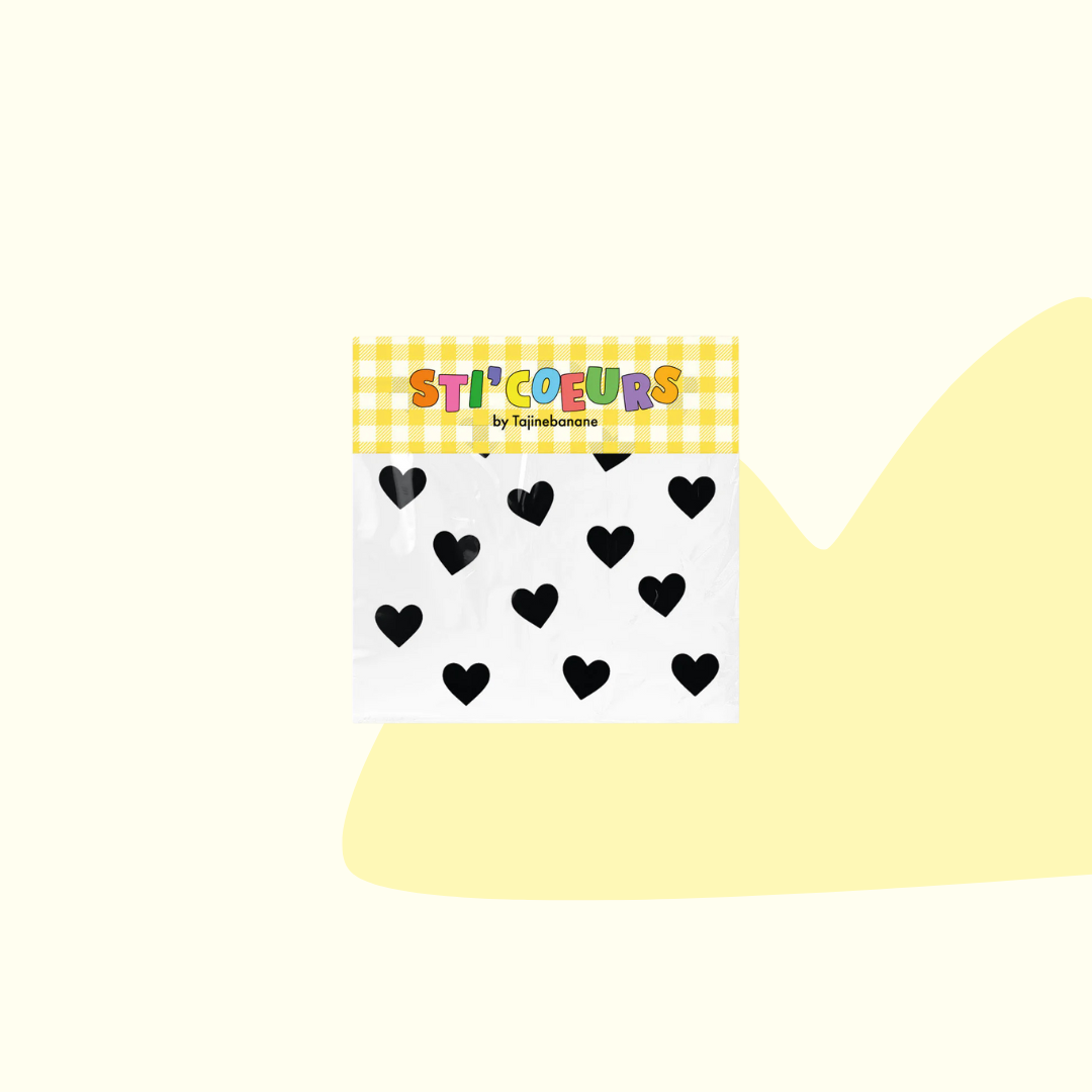 Hartjes tattoos - knuffelknop