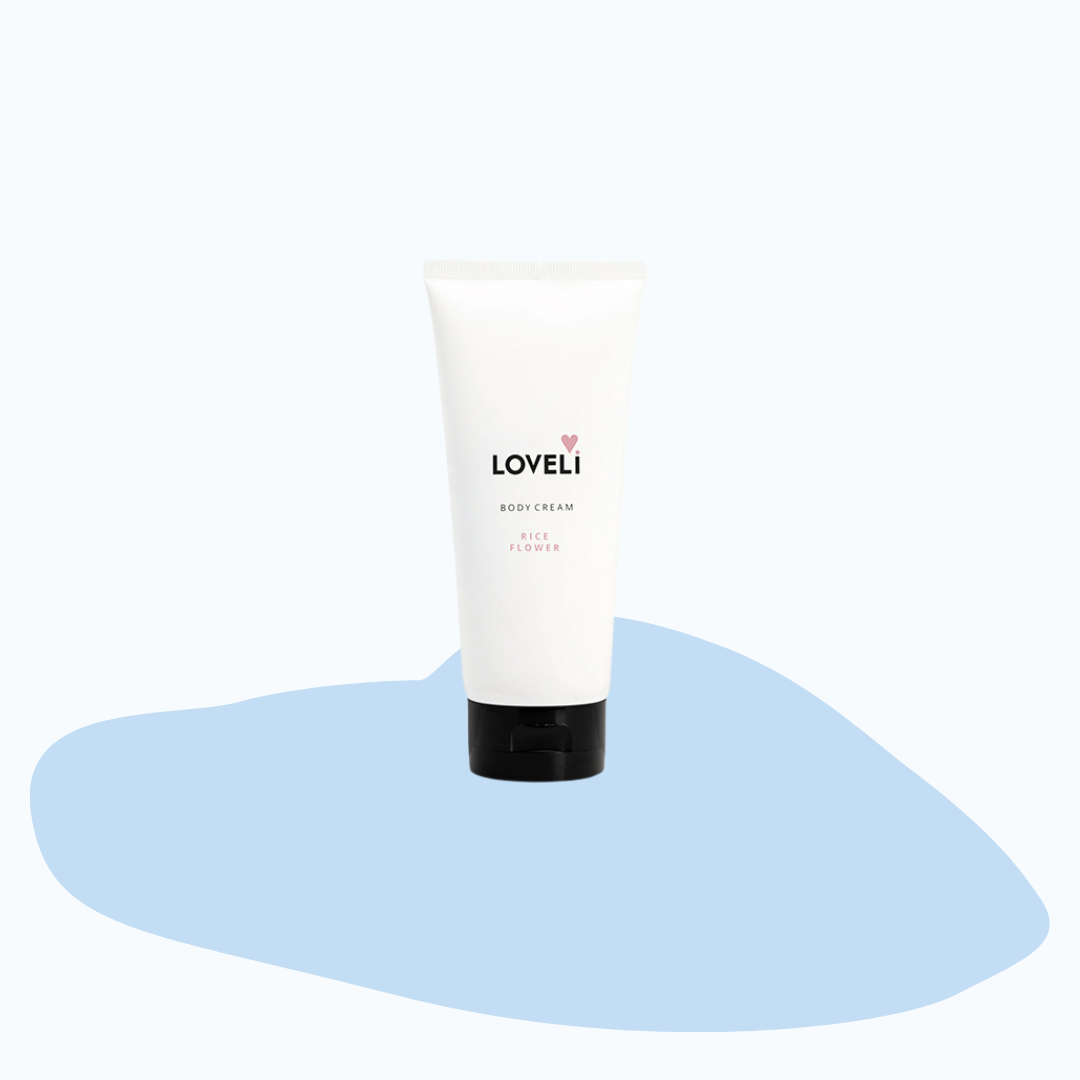 loveli body cream - rice flower
