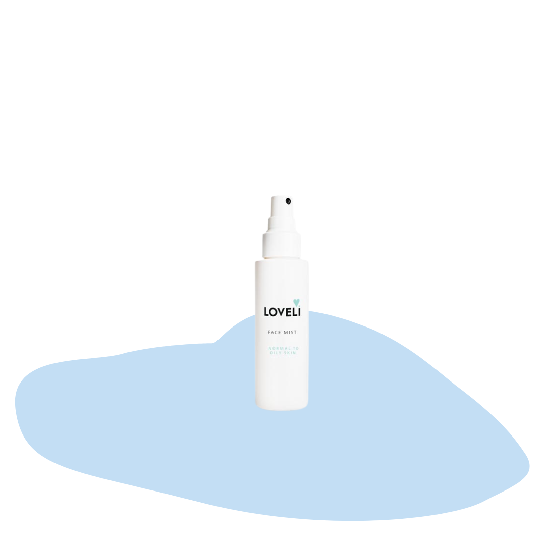Face mist MINI - normale tot vette huid - Loveli