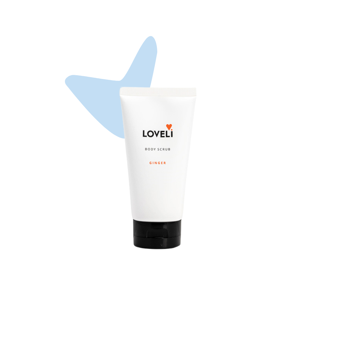 loveli body scrub - ginger