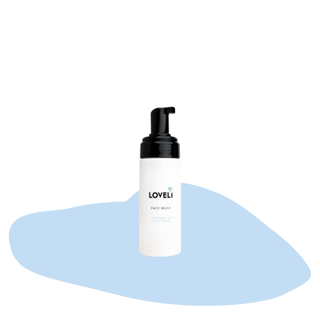 Face wash MINI - normale tot vette huid - Loveli