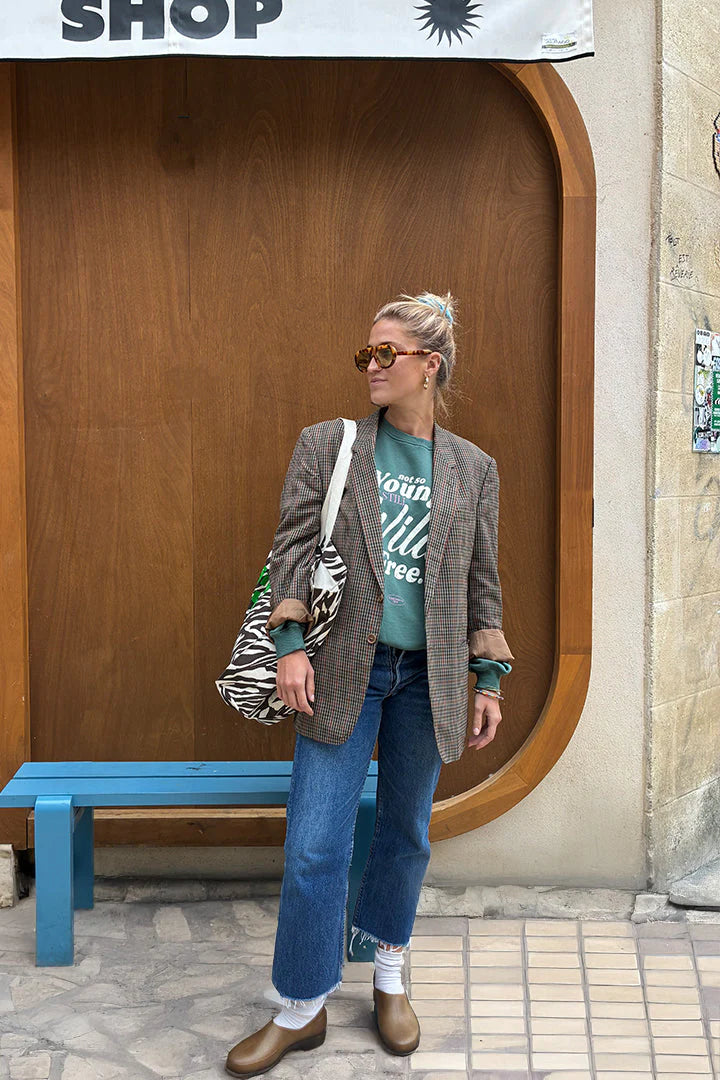 Wild & Free borstvoedingssweater tajine banane