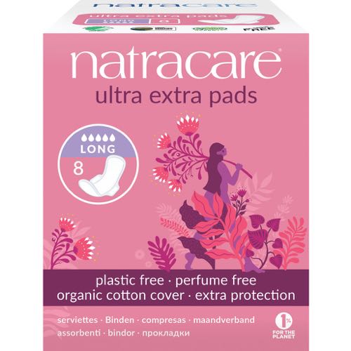 Maandverband Natracare ultra extra pads