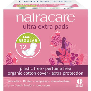 Maandverband Natracare ultra extra pads