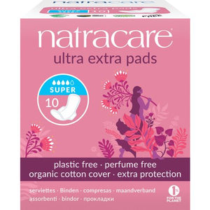 Maandverband Natracare ultra extra pads